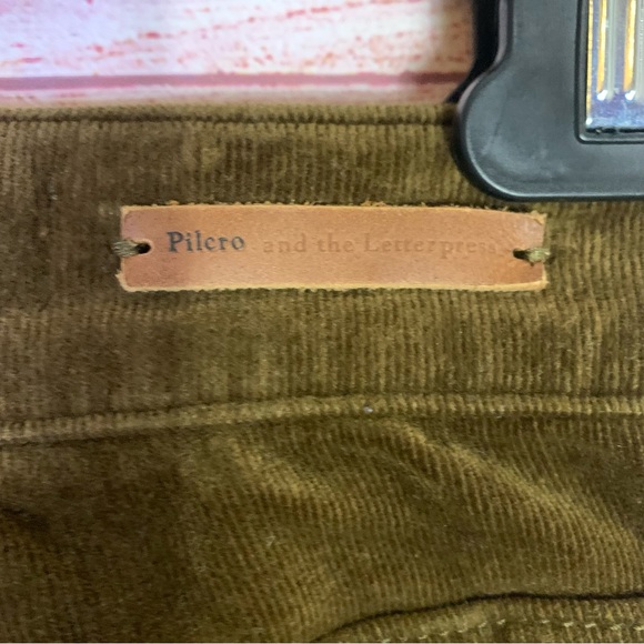 Pilcro and the Letter Press Brown High-Rise Skinny Corduroy Pants Size 27 - Picture 8 of 9